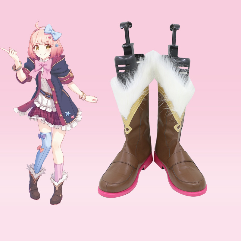 Game Princess Connect! Re:Dive Kazama Chieru Cosplay Shoes Boots