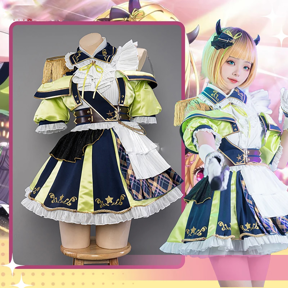 Anime Mother and Children MEM CYO Cosplay Costume Lolita Military Costume Idoll Stagee Performance Master Halloween in Stock