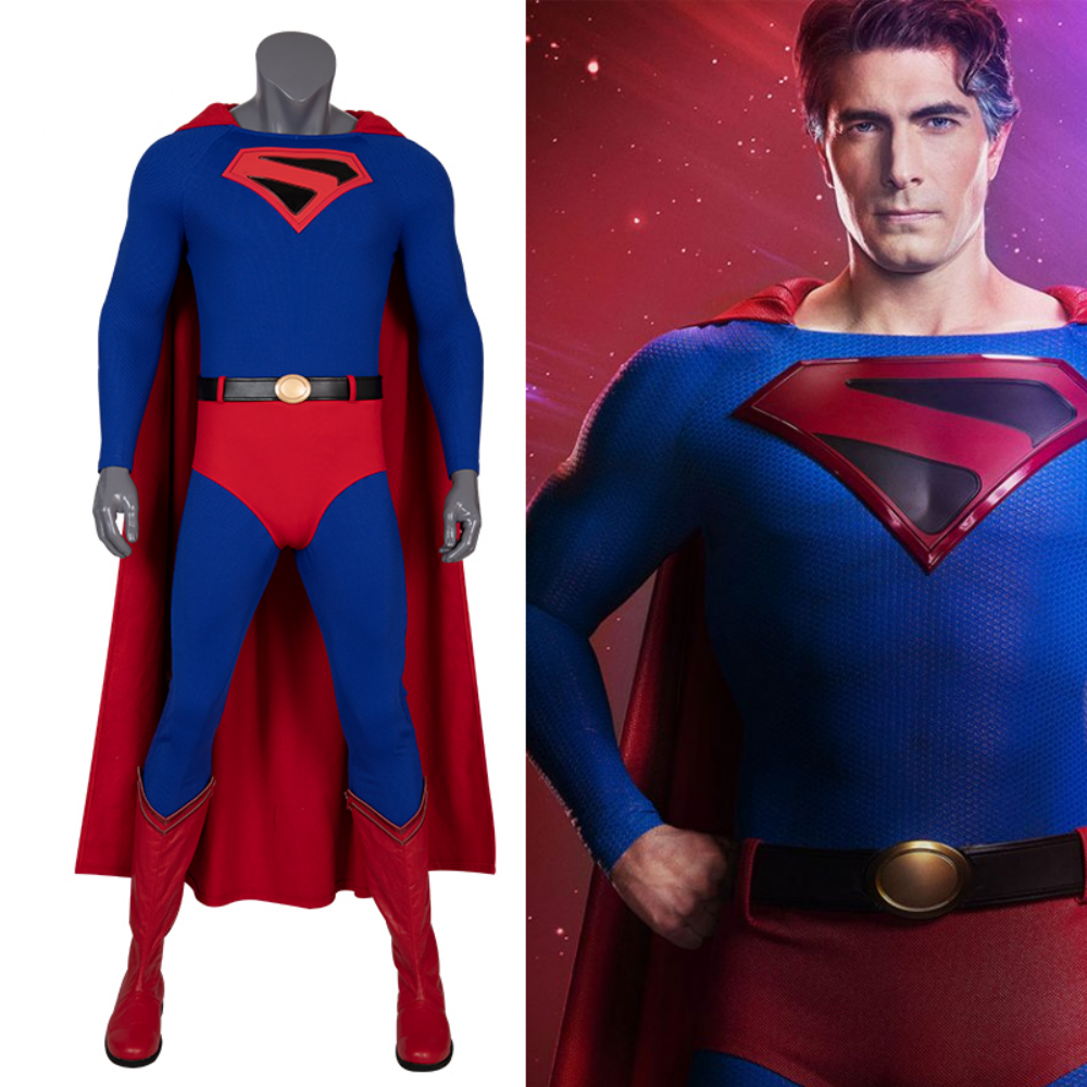The American DC Movie series Infinite Earth crisis Superman cosplay costume the same Superman cosplay costume