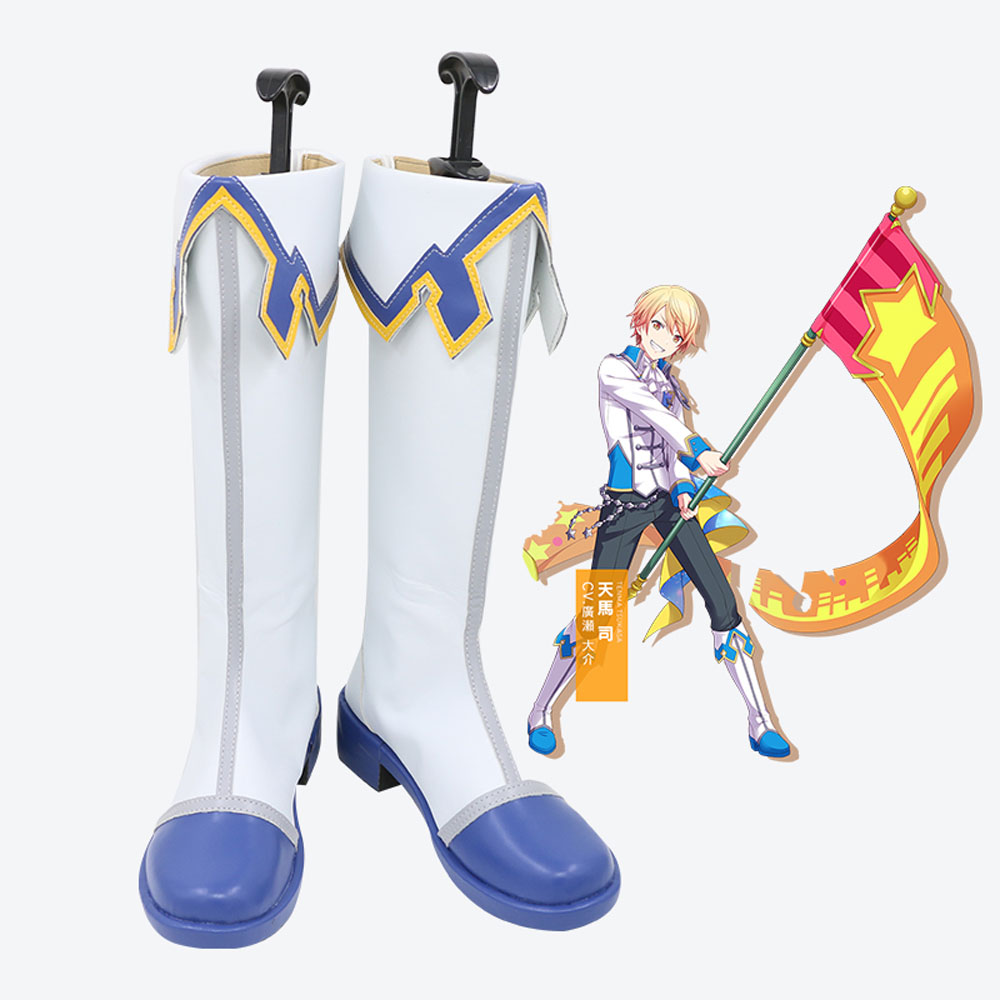 Tenma Tsukasa Project Sekai Colorful Stage Feat Outfits Anime Cosplay Shoes Boots 