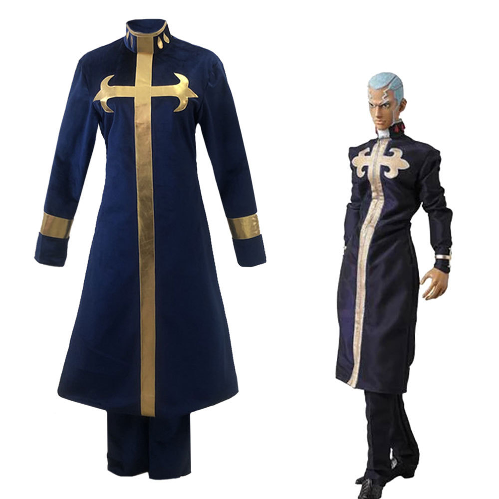 JoJo's Bizarre Adventure Enrico Pucci Cosplay Costume