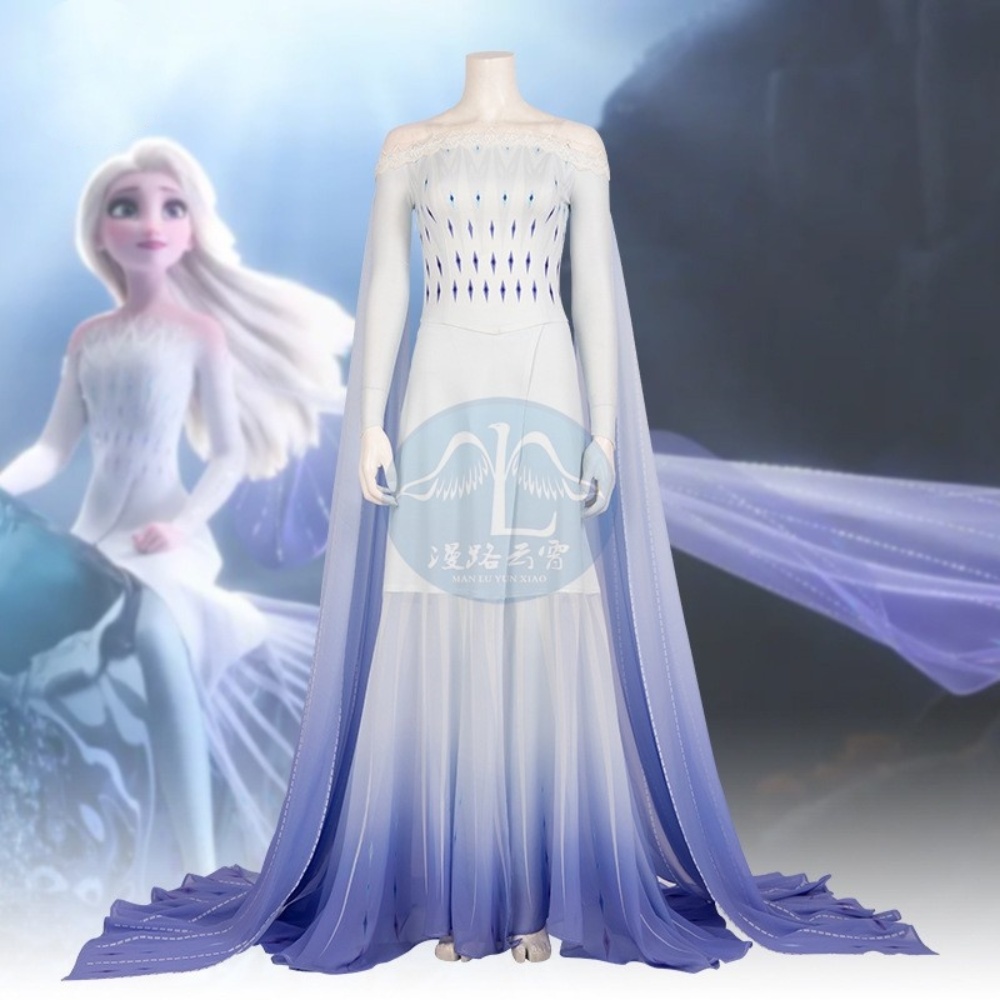 Frozen 2 Ice Princess Anna van Arendelle cosplay costume Ice Queen Elsa Dress dress Halloween Carnival costume