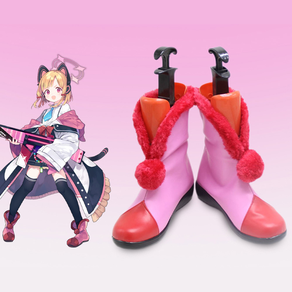 Game Blue Archive Saiba Momoi Cosplay Shoes Boots