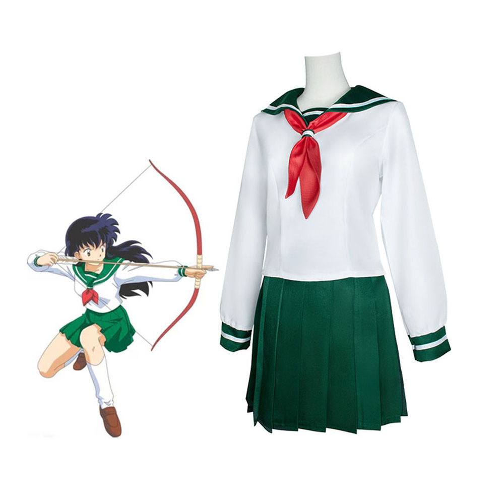 Inuyasha Kagome Higurashi Cosplay Costume