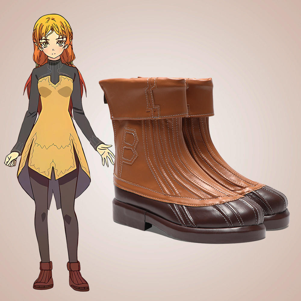 Anime Uncle from Another World Elf Cosplay shoes Boots