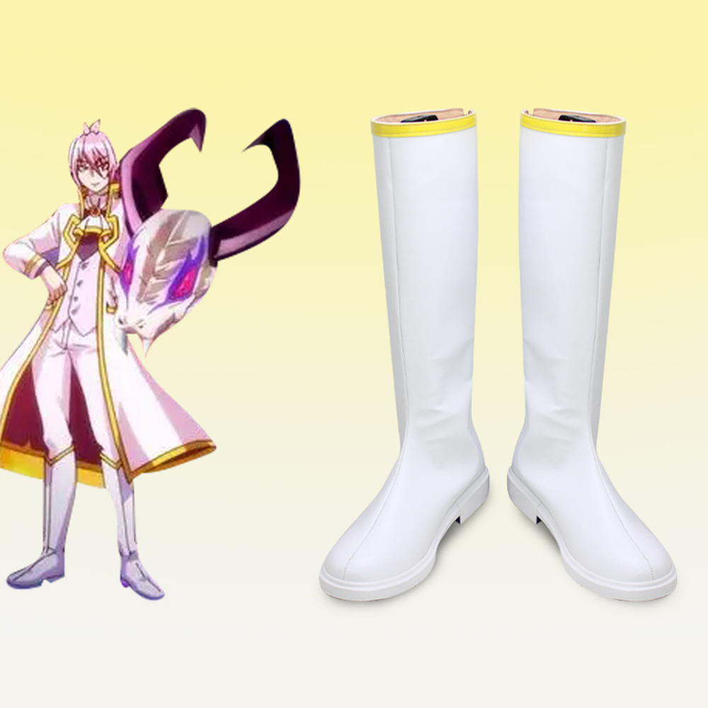 Welcome to Demon School! Iruma-kun Asmodeus Alice Cosplay Shoes Boots