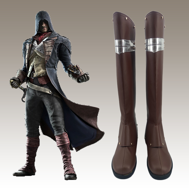 Assassin's Creed Arno Victor Dorian Cosplay Shoes Boots