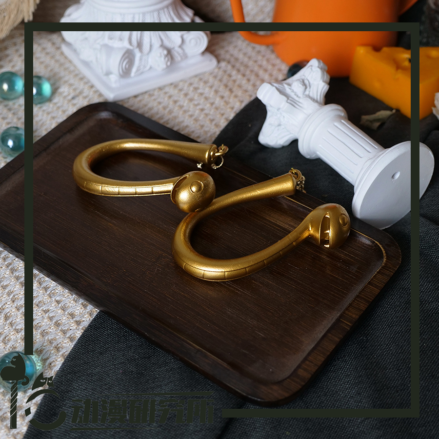 Anime One Piece Boa Hancock Earrings Cosplay Props Christmas Party Halloween Props Comic Show Decorative Accessory