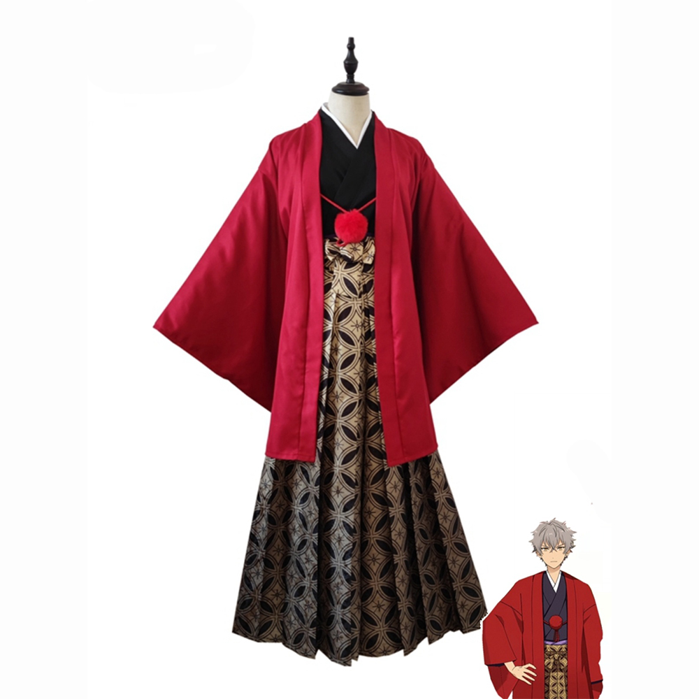 Anime Ensemble Stars Ogami Koga Sakuma Rei Cosplay Costume Kimono