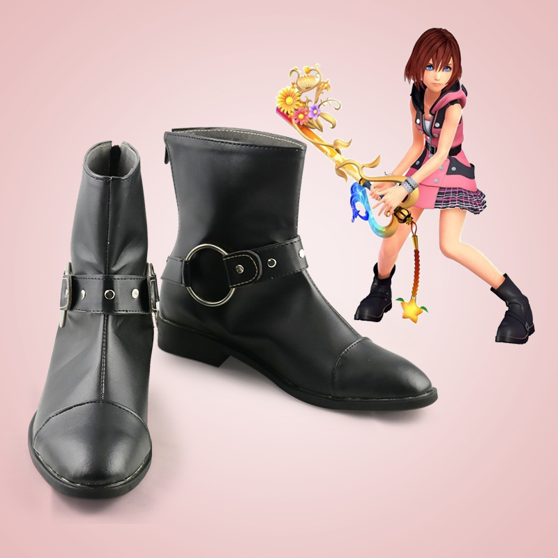 Game Kingdom Hearts III Kairi Cosplay Shoes Boots