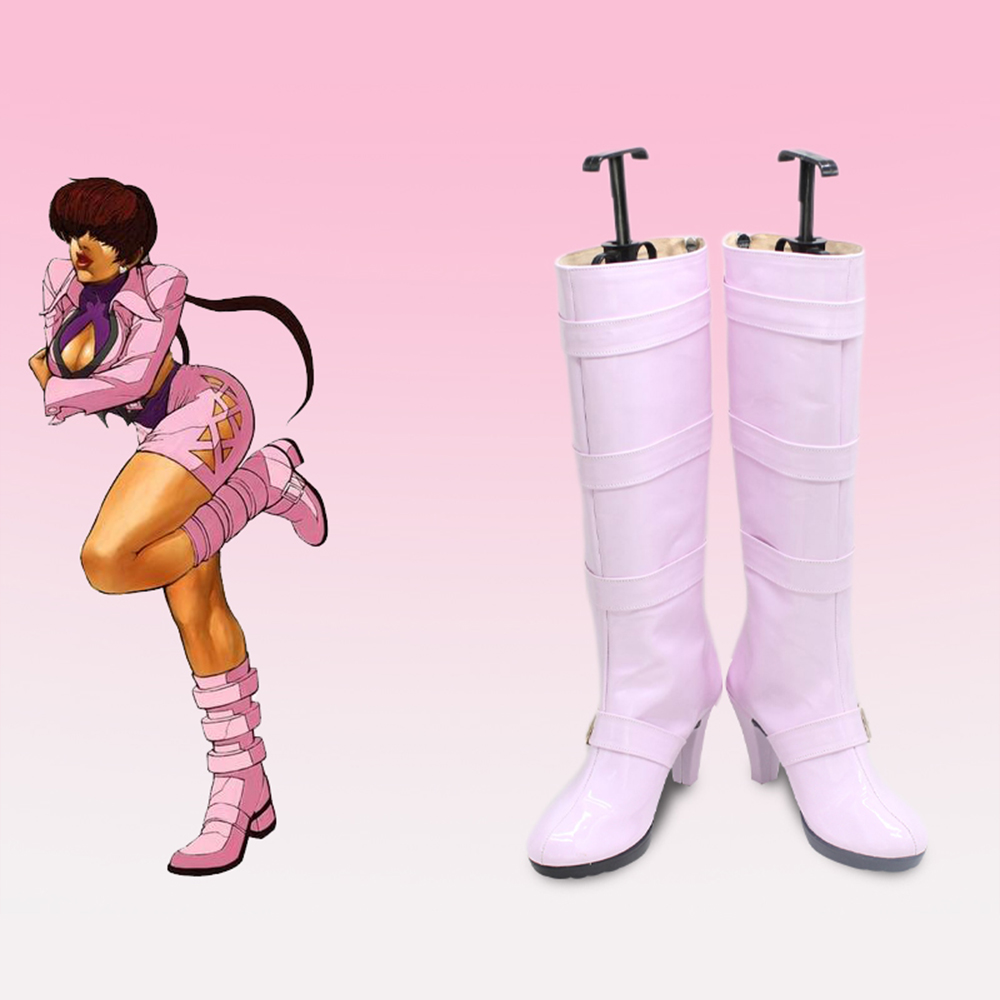 The King of Fighters Shermie Cosplay Shoes Boots