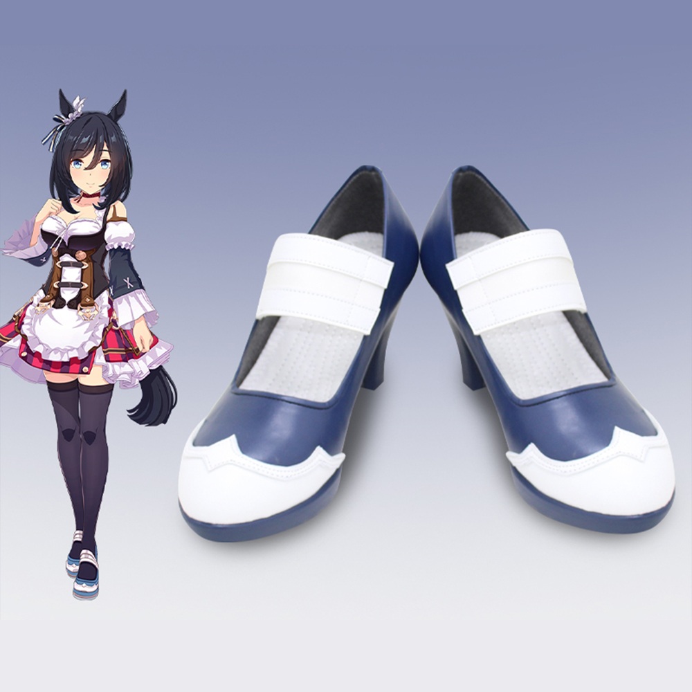 Uma musume Pretty Derby Eishin Flash Cosplay Shoes Boots 