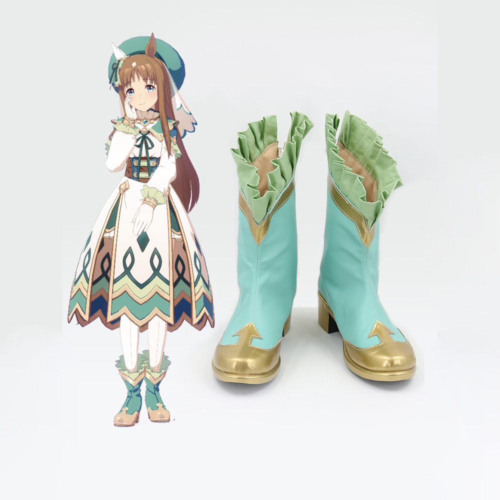 Uma Musume Pretty Derby Grass Wonder Cosplay Shoes Women Boots Ver2