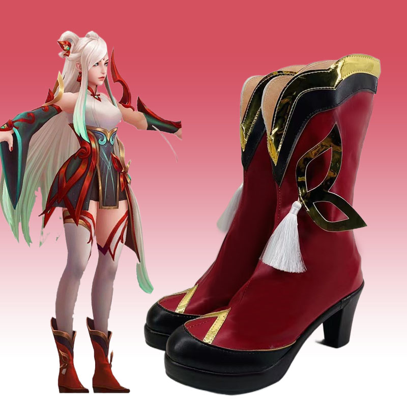  Mythmaker irelia Cosplay Shoes League of Legends LOL