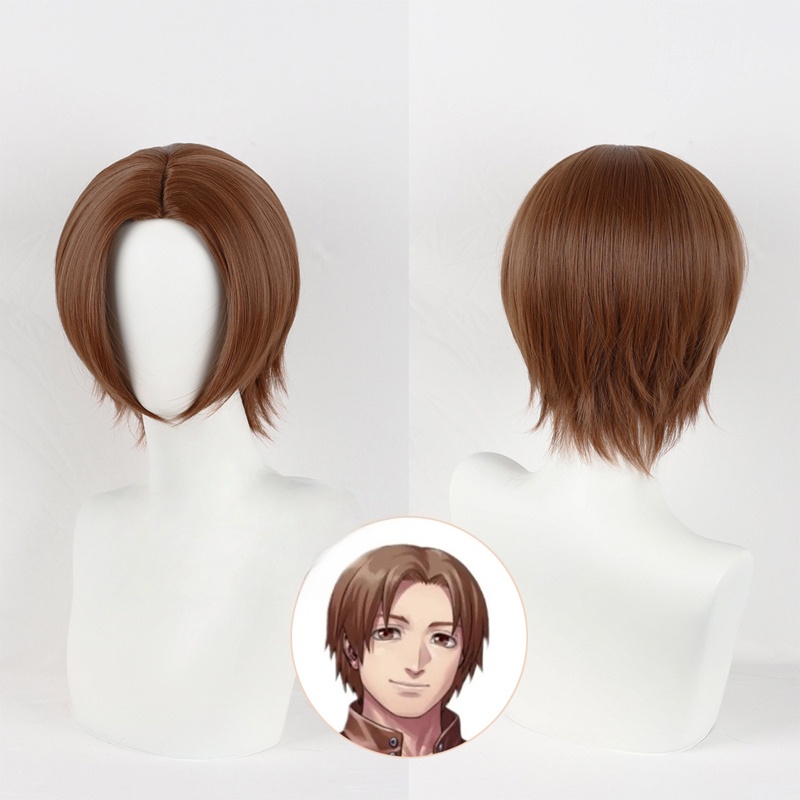 Fusaishi Haruaki Raging Loop Game Cosplay Wig