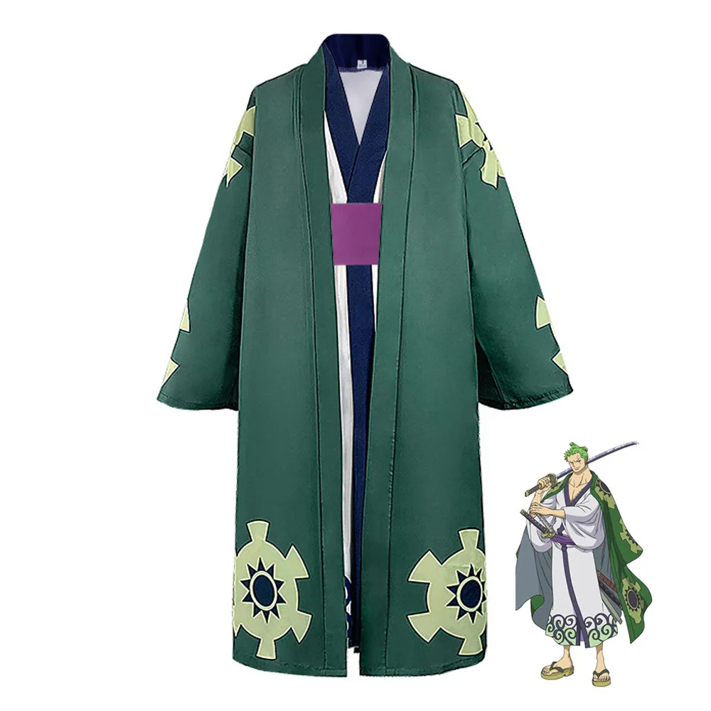 One Piece Sauron Shiro Cos Uniform and Kingdom Robe Two Dimensional Anime Japanese Kimono Cosplay Costume