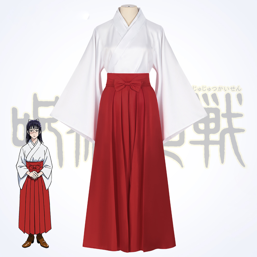 【Ready for ship】Anime Jujutsu Kaisen Iroi Utahime Cosplay Costume Outfit Kimono Halloween