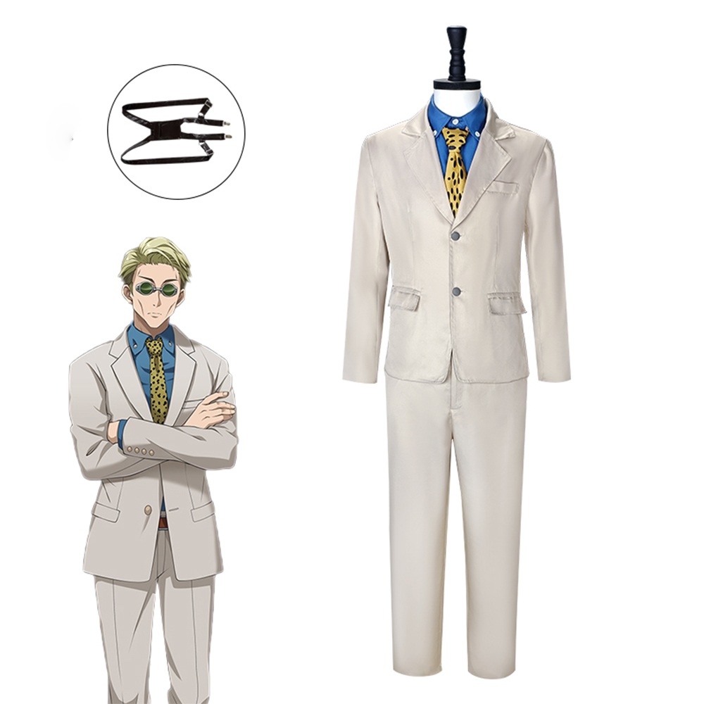 【Ready for ship】Anime Jujutsu Kaisen Nanami Kento Cosplay Costume Suit Outfit Halloween Carnival