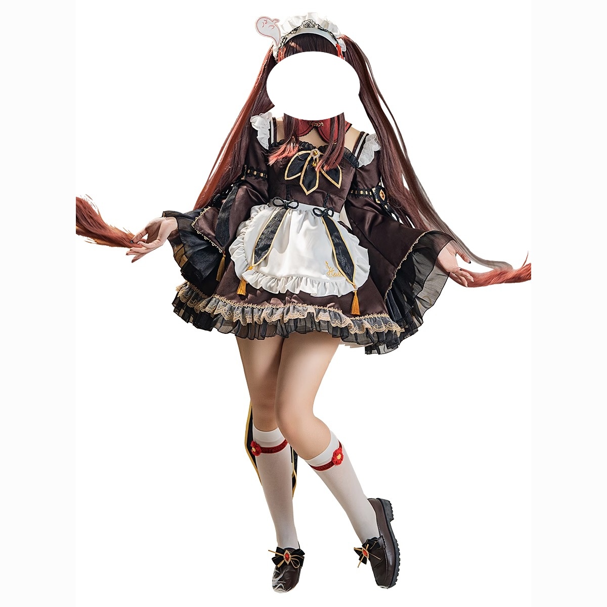 Genshin Impact Game Hu Tao Cosplay Costume