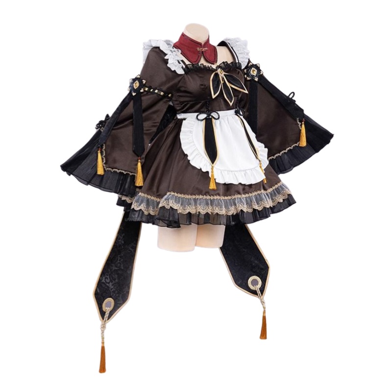 Genshin Impact Game Hu Tao Cosplay Costume