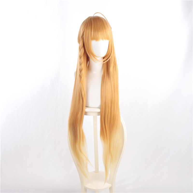 Game Princess Connect! Re:Dive Eustiana von Astraea Cosplay Wigs Women Long Straight Synthetic Hair Wig Prop
