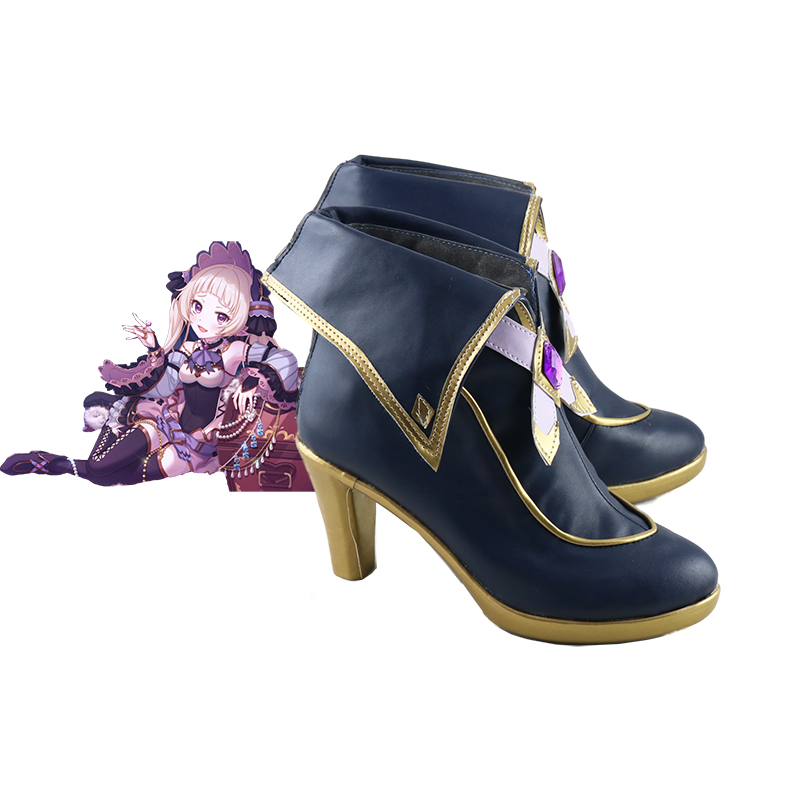Game PrincessConnect Re Dive Nijimura Yuki Cosplay Shoes Custom Made Boots