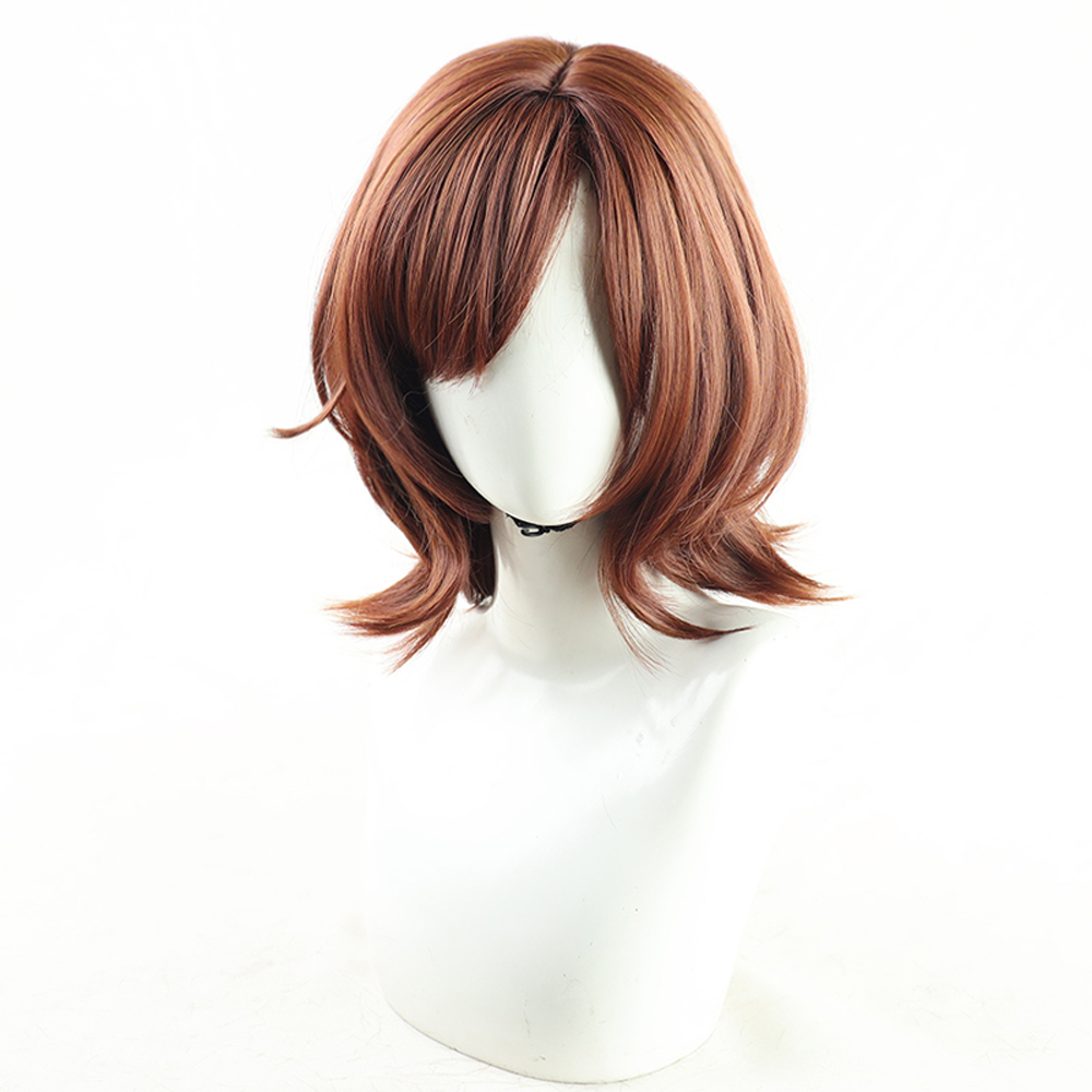 THE IDOLM@STER Higuchi Madoka Brown Color Gsme Cosplay Wig