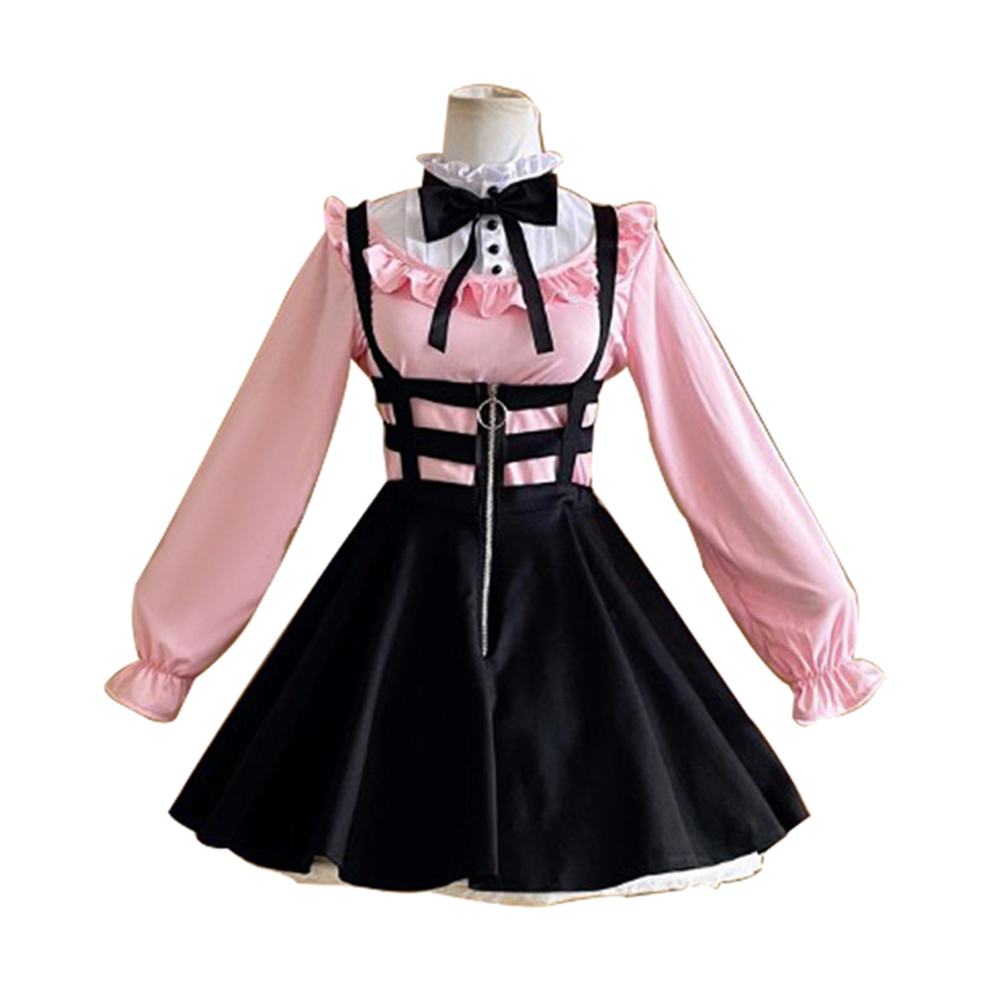 Game The Idolm@Ster Mayuzumi Fuyuko Costumes for girls  Skirt Dress up Suit