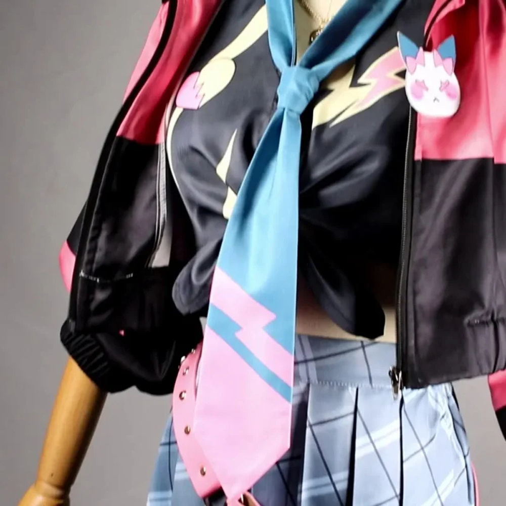 Kotoka Torahime Cosplay Anime Vtuber Suit Costume Girl Uniform Jackets Skirt Accessories Luxiem Role Play Set