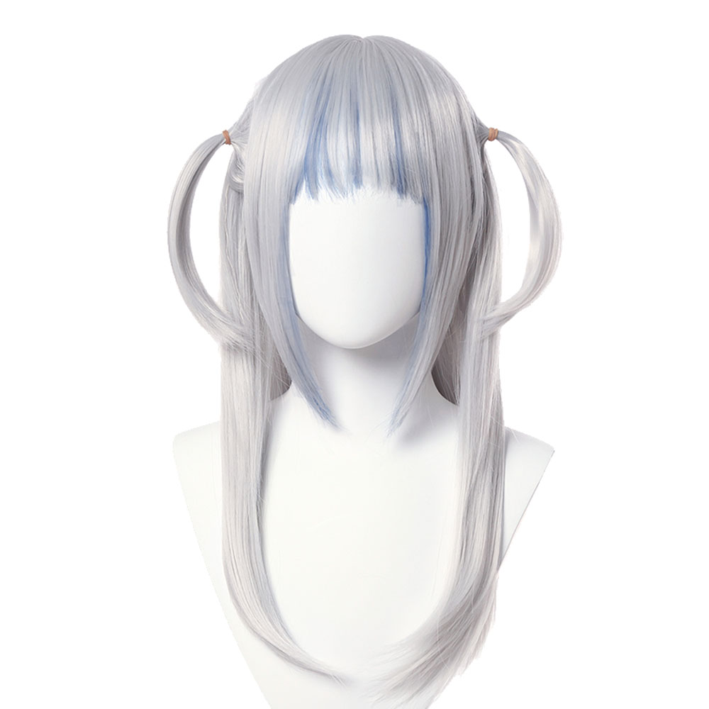  Gawr Gura Carnival Disguise Shark Cosplay Costume for Women Halloween Youtuber Cosplay Set Tail Wigs