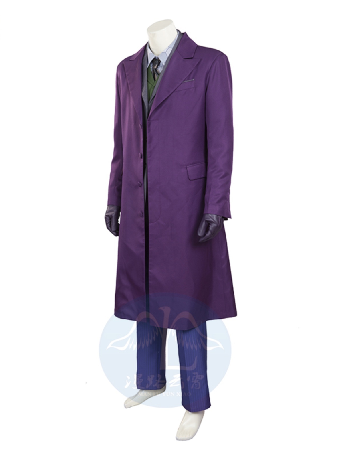 The Dark Cos Knight Joker Cosplay Costume Outfits Halloween Carnival Suit