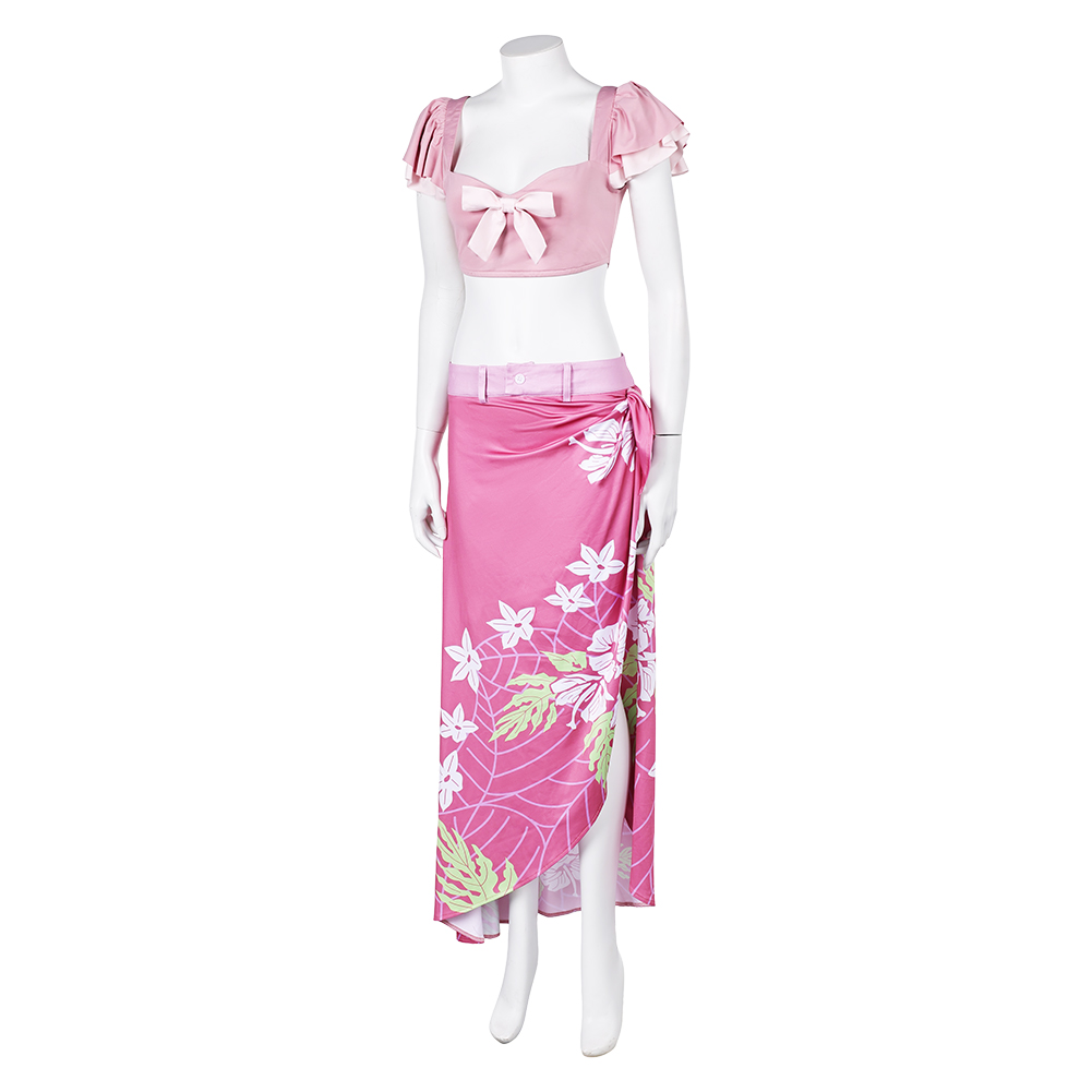 Final Fantasy Aerith Gainsborough Beach Cosplay Costume