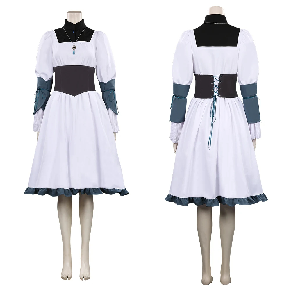 Final Fantasy XVI FF16 Female Jill Warrick Cosplay Dress Anime Game Halloween Party Clothes