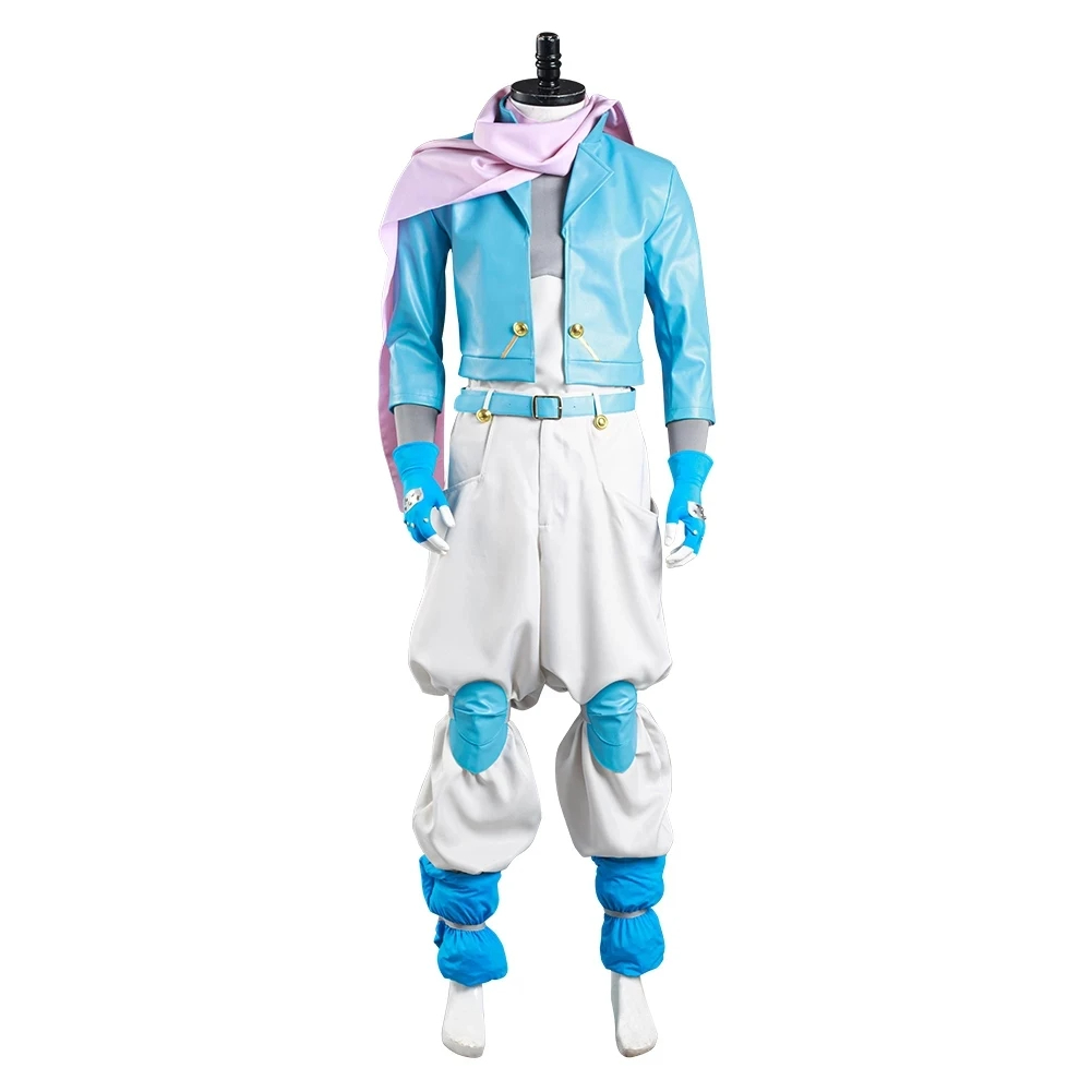 JoJo‘s Bizarre Adventure Part 2: Battle Tendency Caesar Anthonio Zeppeli Cosplay Costume Coat Pants