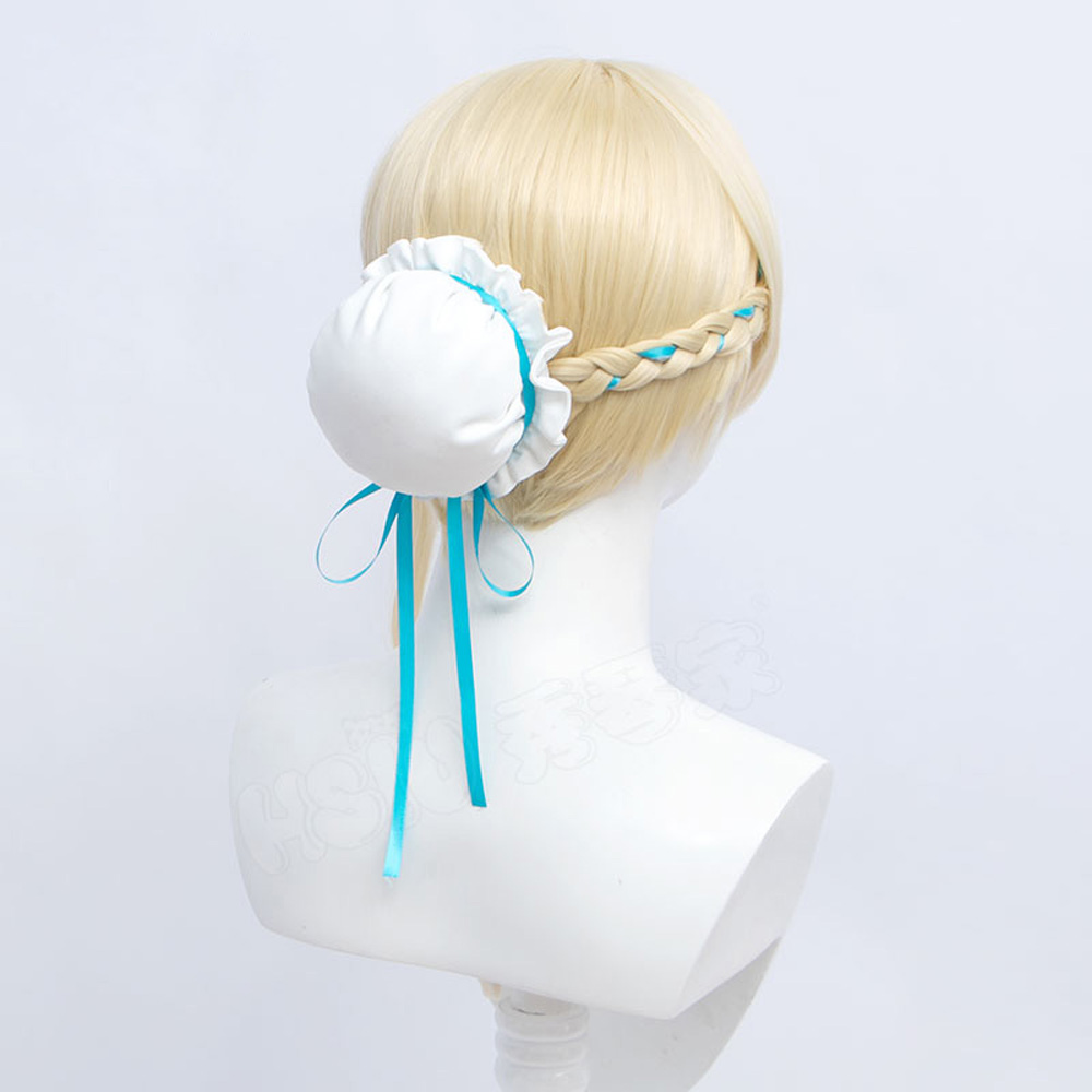 Game Blue Archive Asuma Toki Cosplay Costume Wig Length 40cm