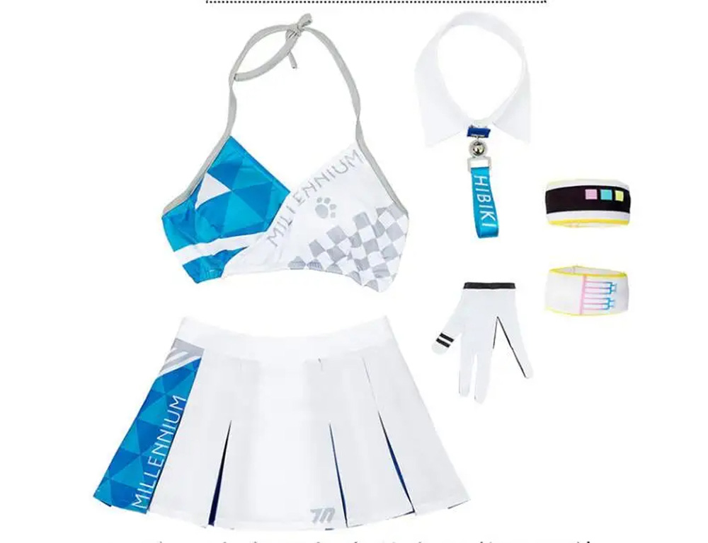 Game Blue Archive Snekozuka Hibiki Cosplay Costume WOMEN Clothing