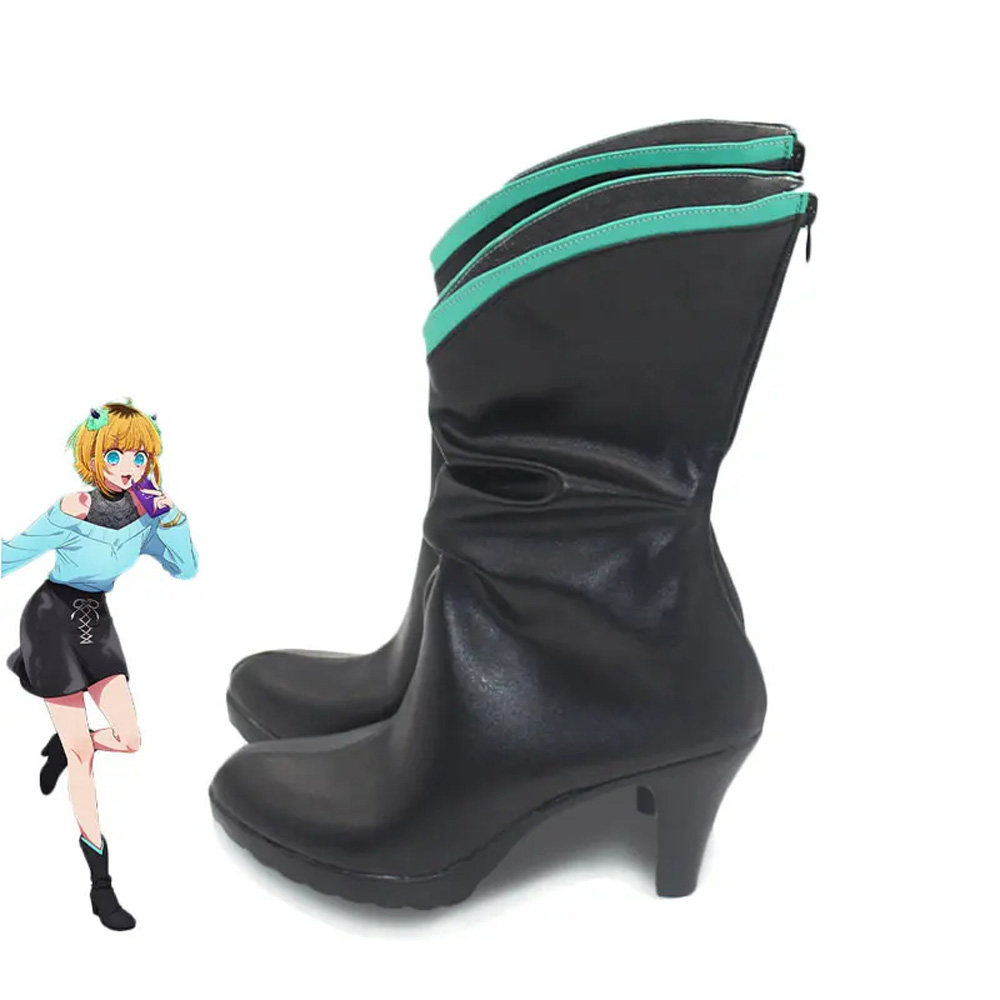 Anime Oshi no Ko Mem Cho Cosplay Shoes Boots