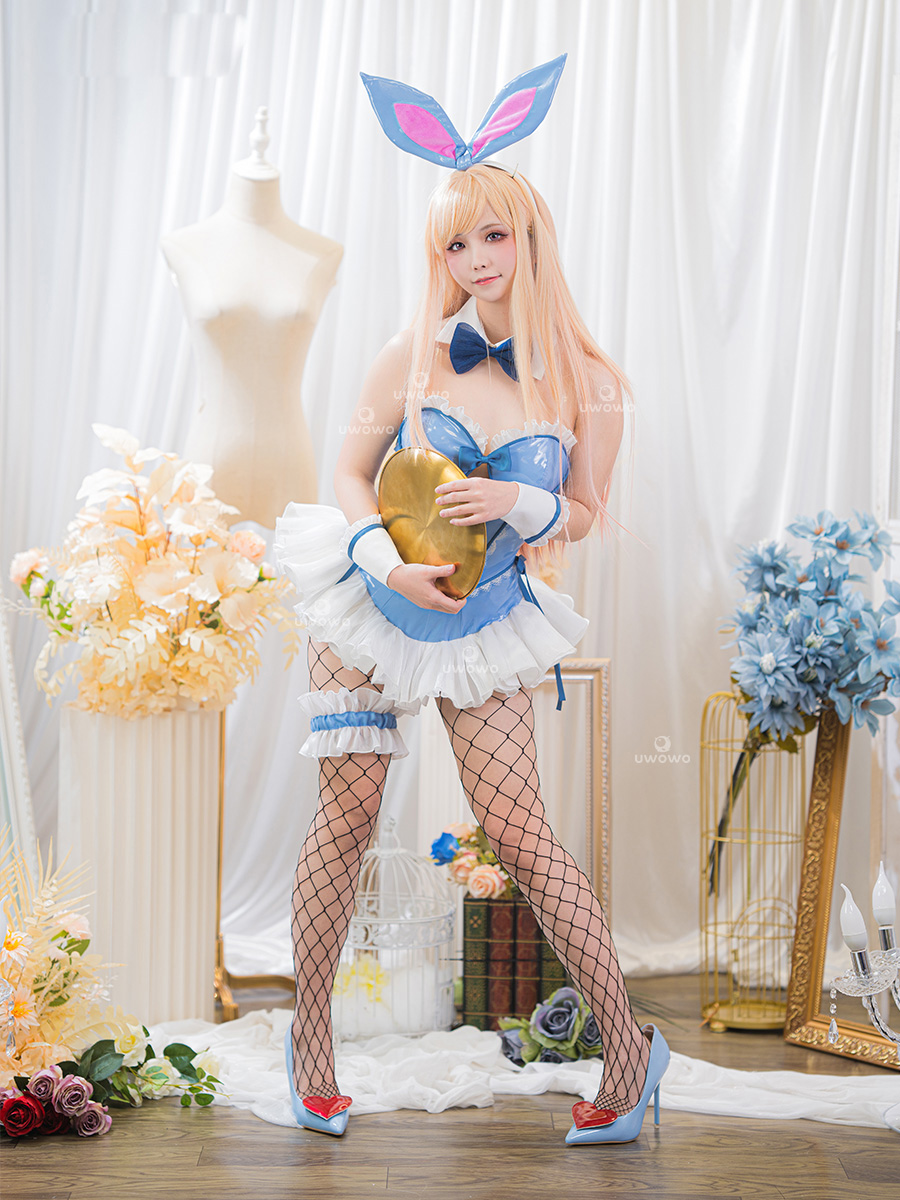 My Dress-Up Darling Marin Kitagawa Blue Bunny Girl Cosplay Costumes