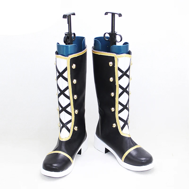 Yuki Setsuna Cosplay Shoes Love Live Nijigasaki High School Cosplay Prop PU Leather Boots