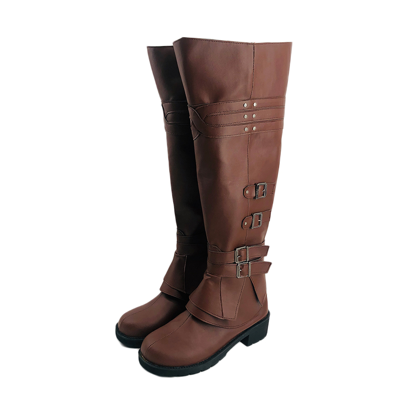 Assassin's Creed Ezio Auditore da Firenze Cosplay Shoes Boots 