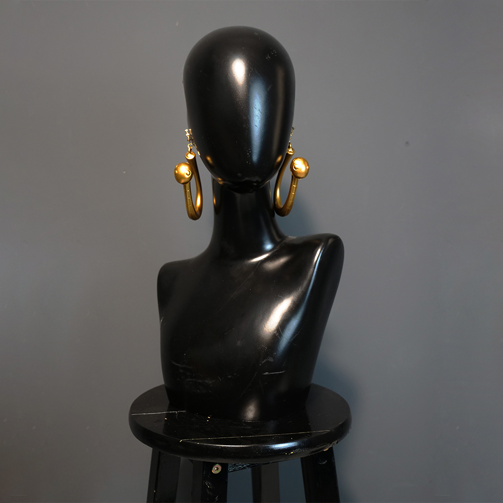 Anime One Piece Boa Hancock Earrings Cosplay Props Christmas Party Halloween Props Comic Show Decorative Accessory