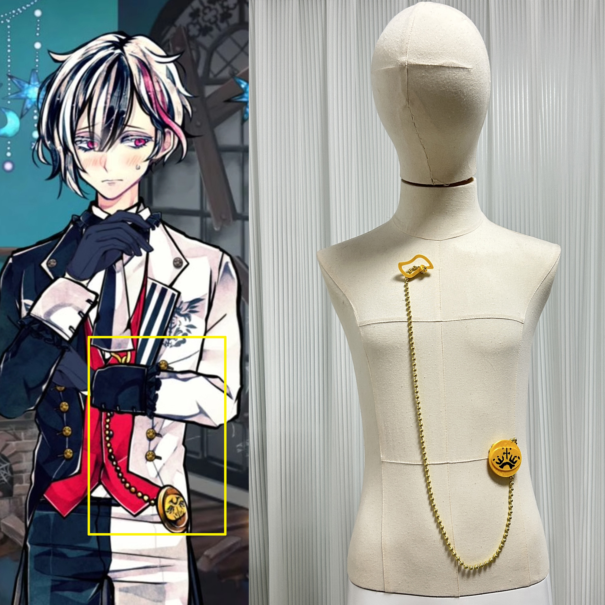 Devil Butler with Black Cat Berrien Cosplay Props accessory Length 95cm/37.40inch