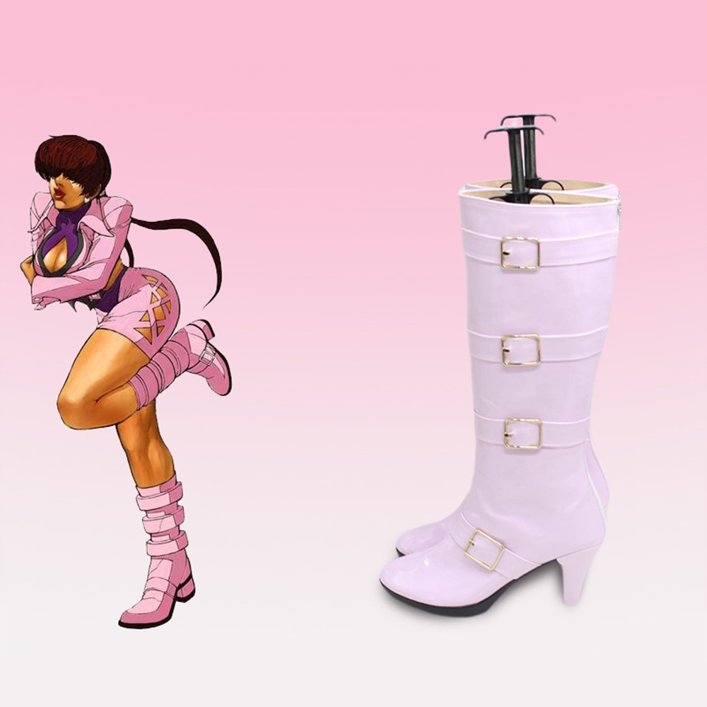 The King of Fighters Shermie Cosplay Shoes Boots