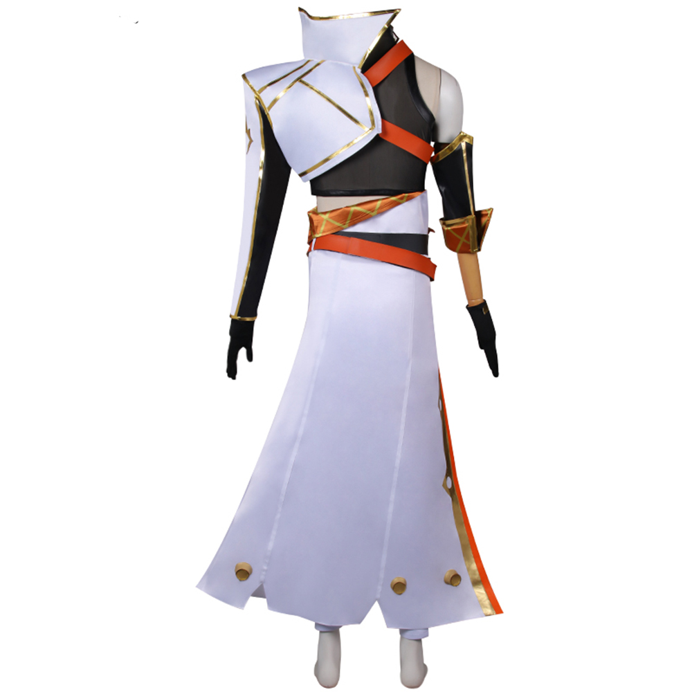 Game League Of Legends LOL HEARTSTEEL The Unforgotten Yone Prestige Cosplay Costume DAX