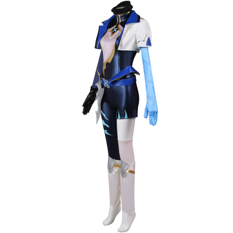 ROLECOS Women's League of Legends LOL DRX Akali Cosplay Costume with Mask Champion Skin Halloween