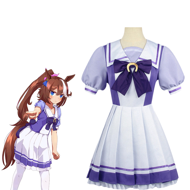 Anime Comic Umamusume Pretty Derby Cosplay Costume Special Week Dress
