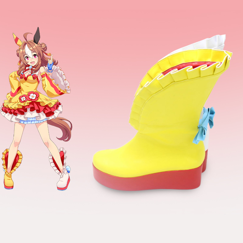 Umamusume Pretty Derby Twin Turbo Cosplay Shoes Boots Halloween Carnival Accessories Custom Made