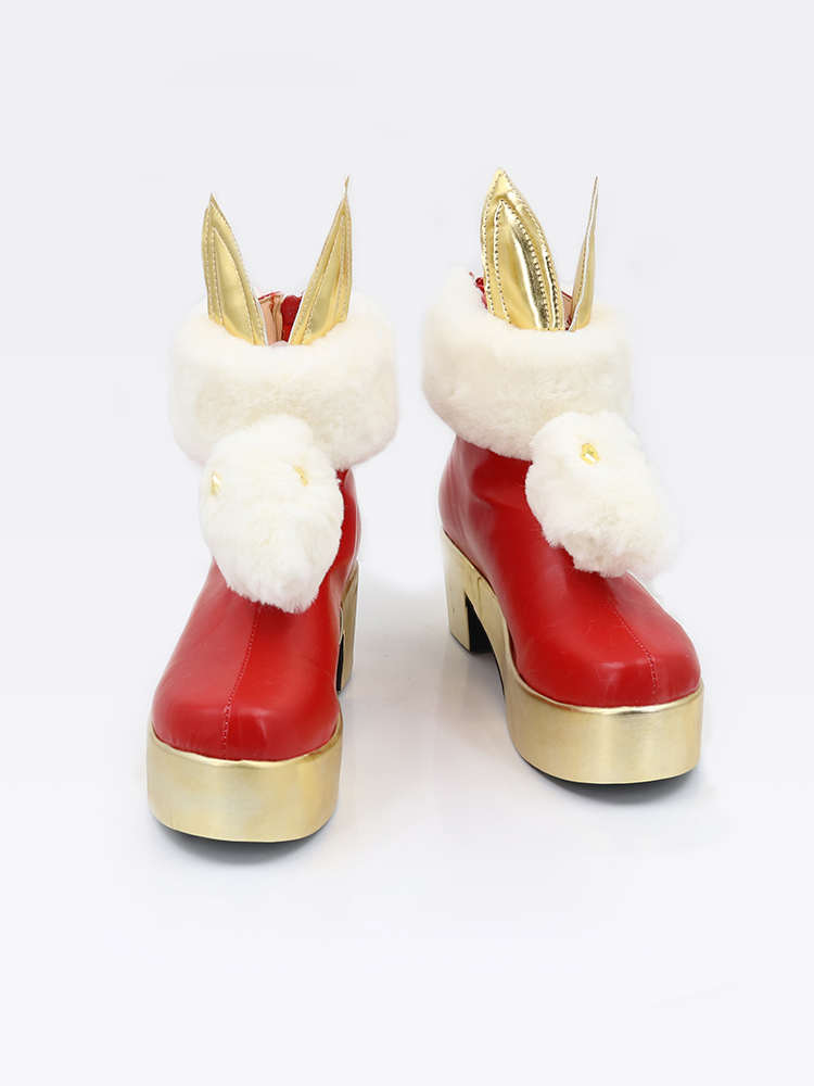 League of Legends Gwen Zapatos  Zodiac Rabbit 2023 Cosplay Shoes Boots