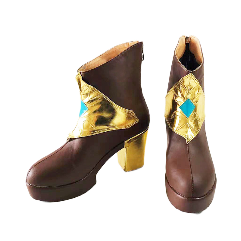  Game LOL League of Legends Singer Seraphine Cosplay Shoes Boots