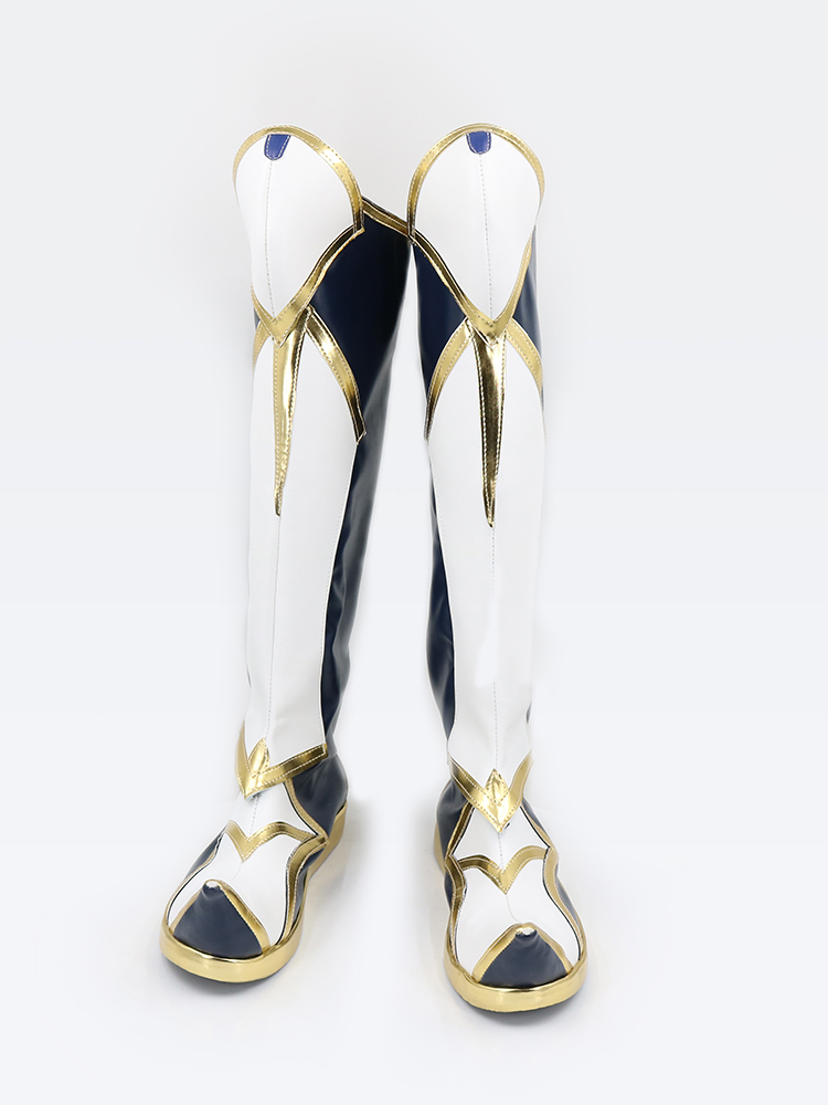 League of Legends LOL Porcelain Protector Ezreal Cosplay Costume